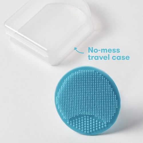 Frida Baby DermaFrida The SkinSoother Baby Bath Brush | Cradle Cap Brush for Babies, Baby Essential for Dry Skin, Cradle Cap Treatment and Eczema | 1 Pack