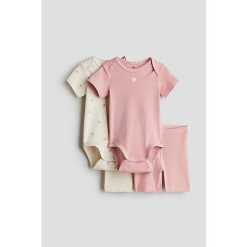 4-PIECE COTTON JERSEY SET