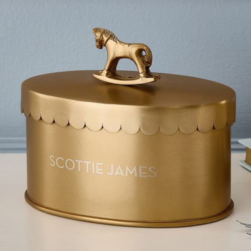 Chris Loves Julia Rocking Horse Keepsake Box
