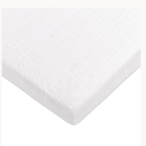 Babyletto All-Stages Midi Crib Sheet in GOTS Certified Organic Muslin Cotton