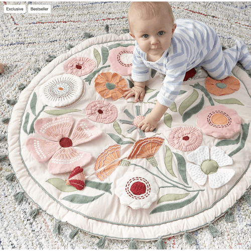 Floral Garden Baby Activity Play Mat