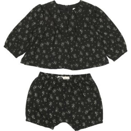 Kids' Forest Top & Bubble Shorts Set, 9M