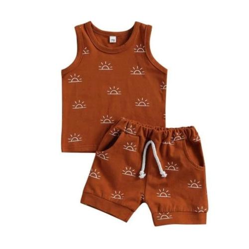 Baby Boy Sunshine Shorts 2-Piece Outfit Set
– The Trendy Toddlers