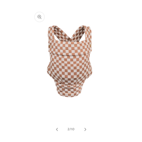 PREORDER: The Monarch Carrier - Mocha Check (Estimated ship date: Marc – Mabē