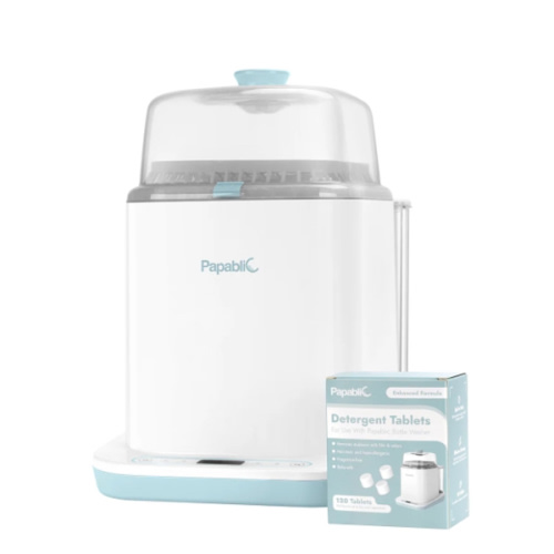 Papablic Bottle Washer Pro & 60Pcs Official Detergent Soap Tablets