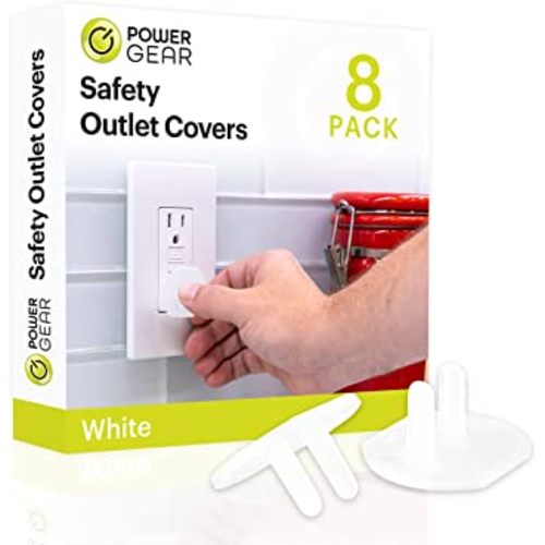 Power Gear 69311 Plastic Outlet Covers, 30 Pack, White