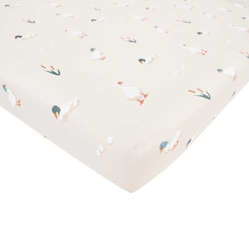 Crib Sheet in Duck