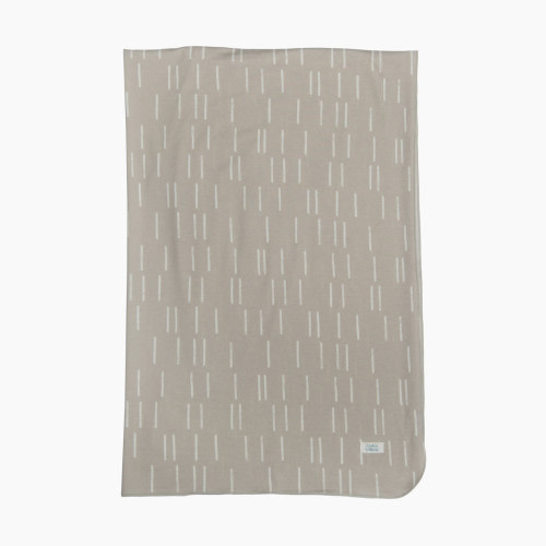 Loulou Lollipop Loulou Lollipop x Babylist Stretch Knit Blanket - Grey Dash, Os
