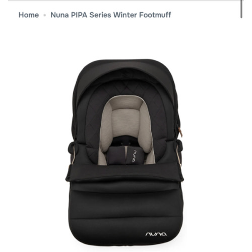 Nuna PIPA Series Winter Footmuff – Bambi Baby