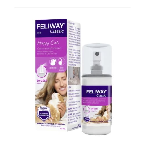 FELIWAY® Classic Spray | Calming Pheromone Spray for Cats