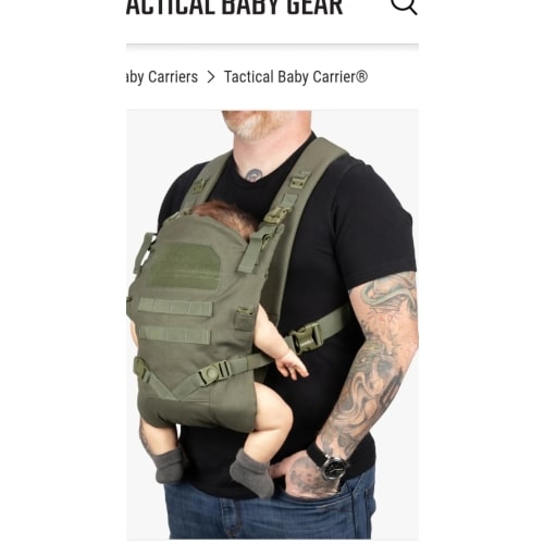 Tactical Baby Carrier - Green