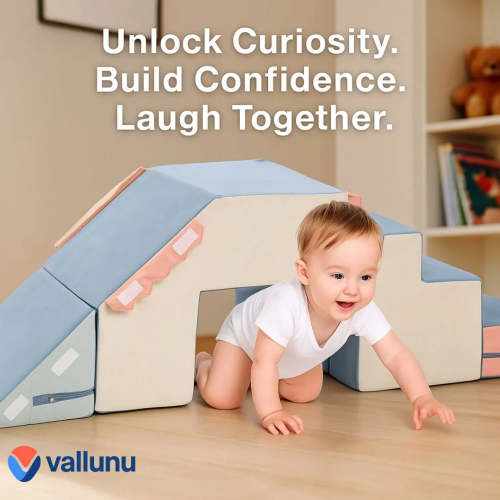 Vallunu™ - 4 in 1 Foam Climbing Blocks