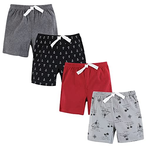 Hudson Baby Baby Shorts Bottoms 4-Pack