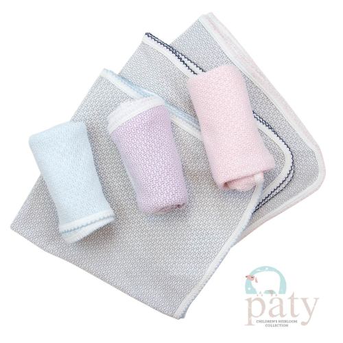 Paty Knit Receiving/Swaddle Blanket