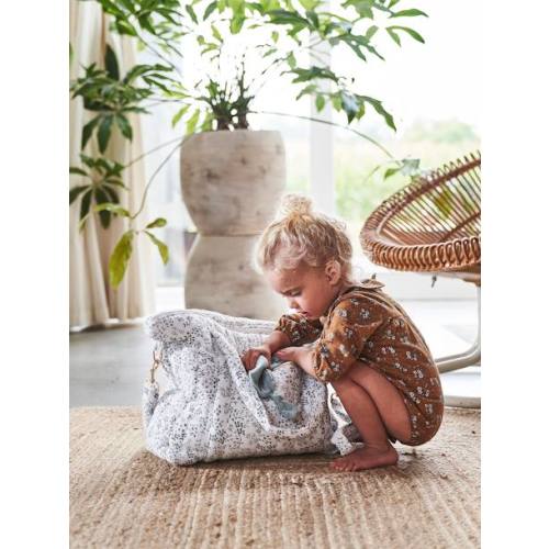 Changing Bag, Feather - printed beige, Nursery