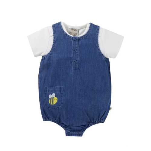Cadgwith Chambray Romper Outfit