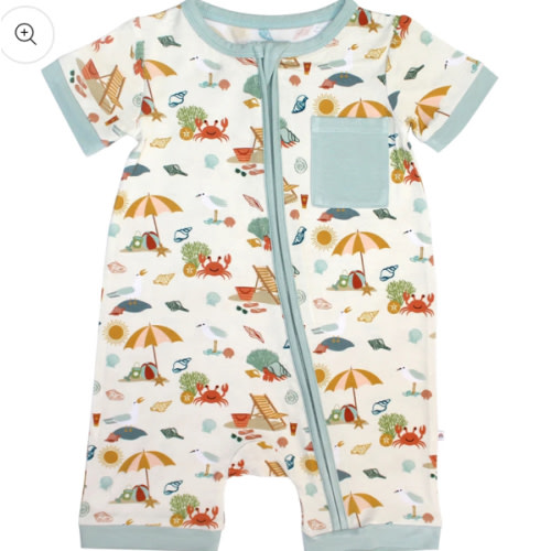 beach-day-bamboo-baby-boy-shortie-romper – Emerson and Friends