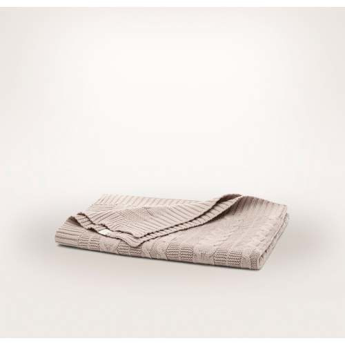 Cable Knit Baby Blanket