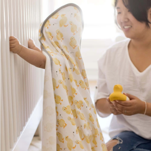 Little Ducks Organic Cotton Hooded Towels 2 Pack