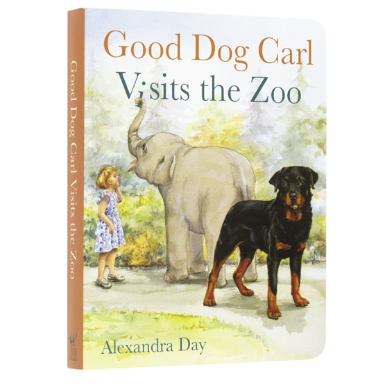 Good Dog Carl Visits the Zoo Board Book (Good Dog Carl Collection)