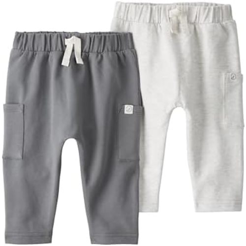 little planet by carter's Baby 2-Pack Pants Made with Organic Cotton