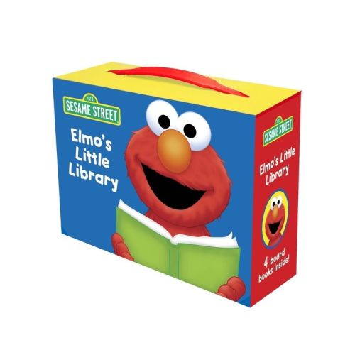 Elmo's Little Library ( Sesame Street) by Sarah Albee (Board Book)
