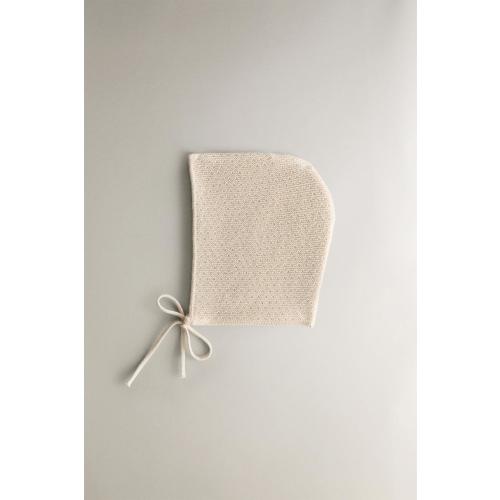 CHILDREN'S OPENWORK BONNET - Light beige | ZARA United States