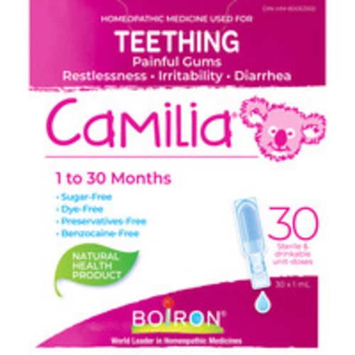 Shop for Camilia Relieves Teething Symptoms by Boiron | Shoppers Drug Mart