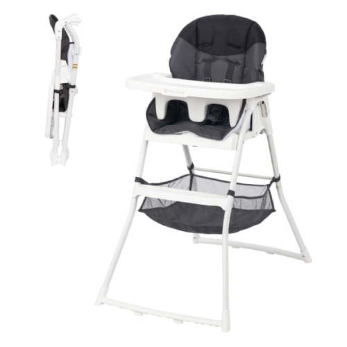 Baby Trend Flat Fold High Chair - Stellar Black