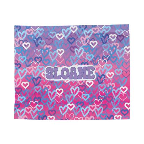 Ombre Heart Blanket – MadeMoment