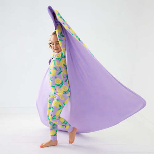 Lavender Sunny Citrus Large Cloud Blanket®