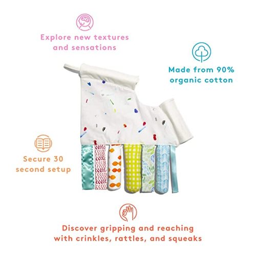 The Sensory Strands | The Perfect Play Gym Add On by Lovevery, Multicolor - Sensory Strand Add-On