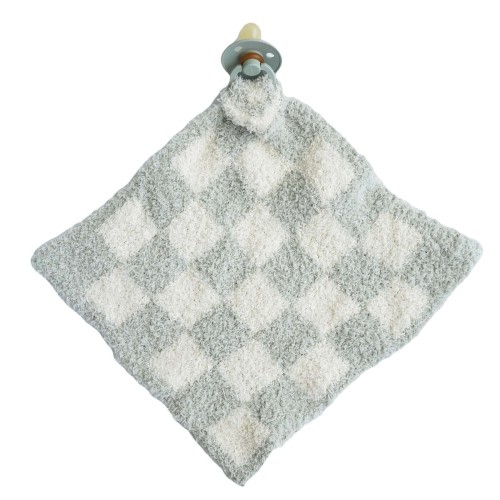 Cuddle Lovey | Sage Check