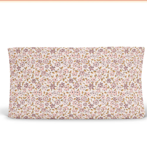 Mauvelous Meadow Changing Pad Cover