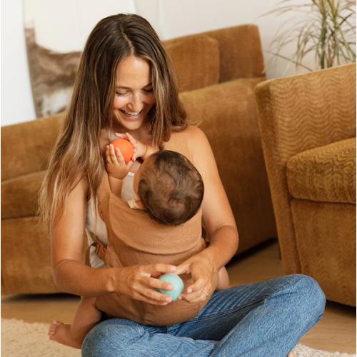 Willow Aerial Carrier- Brown Baby Carriers for Bonding in Style – WildBird