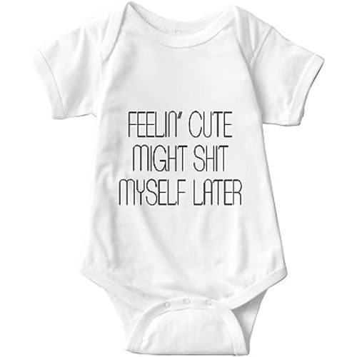 Funny Romper Cute Novelty Infant Baby Bodysuit Funny Baby Onesie Pregnancy Announcements