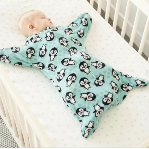 Penguin Zipadee-Zip Swaddle Transition - Fleece Wearable Blanket – Blooming Baby