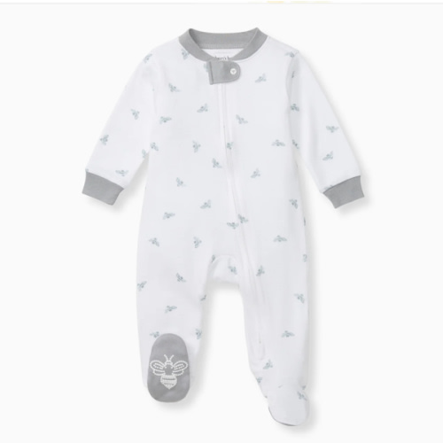 Golden Bee Organic Cotton Sleep & Play - Quarry – Burt's Bees Baby