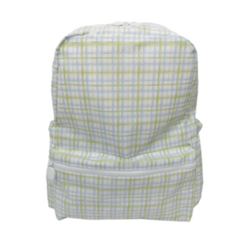 CLASSIC PLAID GREEN BACKPACK – Southern Sorelle Embroidery Boutique