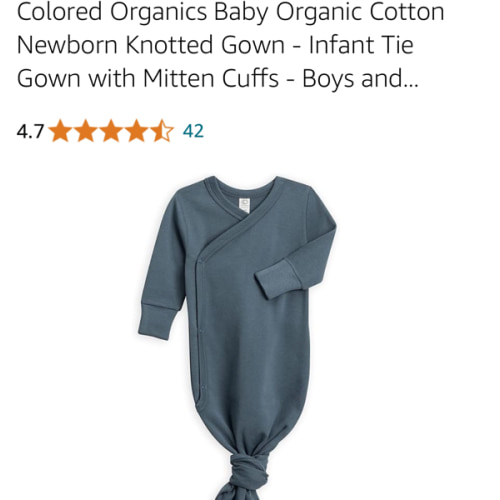 Amazon.com: Colored Organics: Gowns