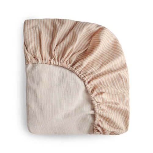 Mushie Extra Soft Muslin Crib Sheet