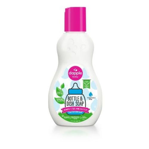 Dapple Bottle & Dish Soap - Fragrance Free - 3 Fl Oz