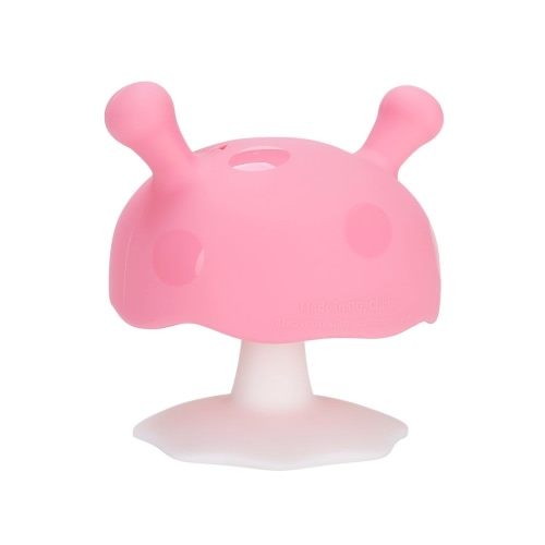 Mombella Silicone Mushroom Baby Teether | Bear & Moo