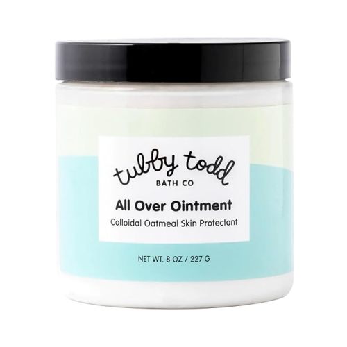 TUBBY TODD All Over Ointment - Baby Eczema Cream, Everyday Multi-Purpose Sensitive, Dry, Irritation Baby Skin Relief Cream, Steroid & Gluten Free, Fragrance Free - 1 Pack, 8 Oz