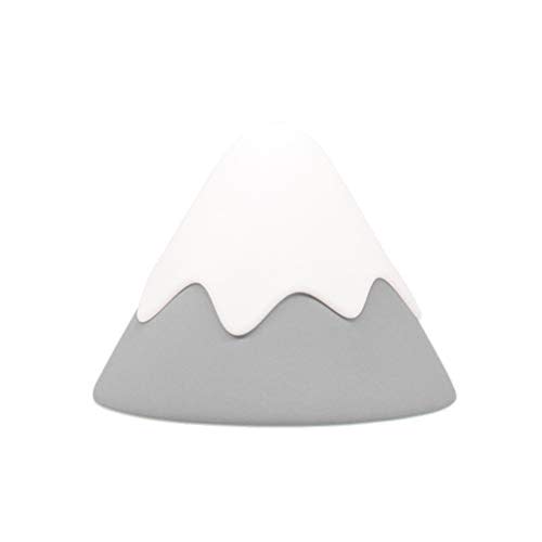 LED Night Nursery Lamp Table Night Light Rechargeable Snow Mountain Shaped Lamp Bedside Lamp for Room
