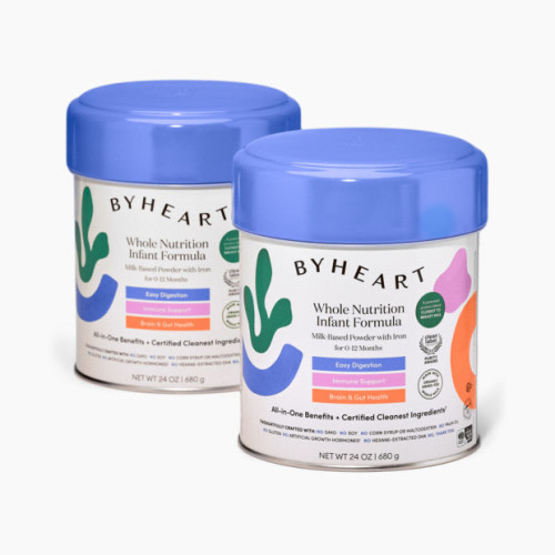 ByHeart Whole Nutrition Infant Formula - Starter Bundle (2 Cans)