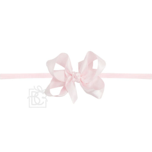 Satin Double Knot Bow on Clip