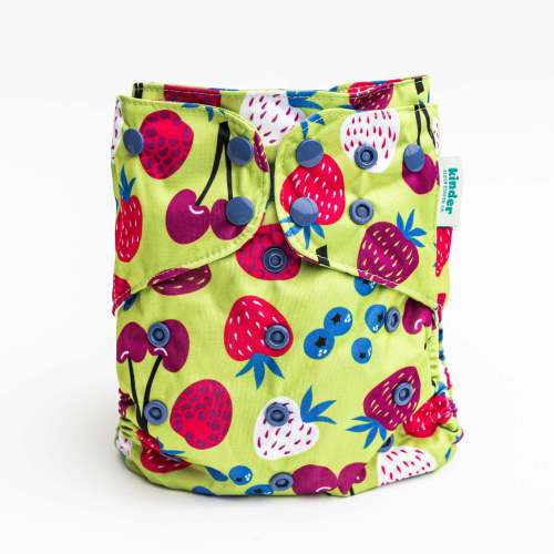 Food: Essentials Pocket Cloth Diaper with Athletic Wicking Jersey, Grows with your Baby