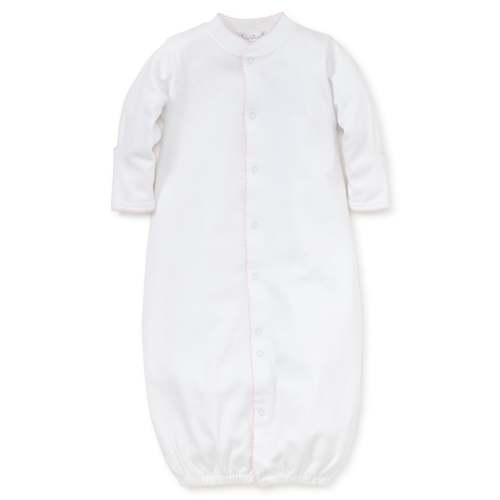White/Pink Kissy Basics Conv. Gown