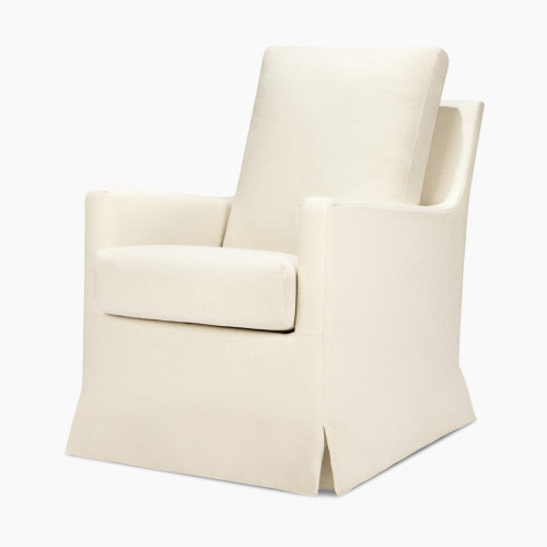 DaVinci Winnie Slipcover Swivel Glider - Vanilla